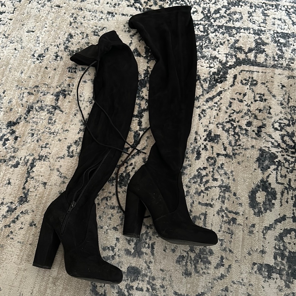 Over the Knee Heeled Boots for fall
